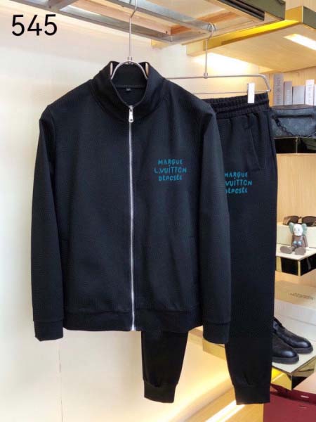 2025年4月1日入荷新作Louis Vuitton春秋メンズ 上下セットM-5XL/zhan工場
