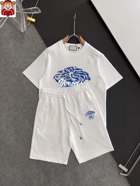 2025年4月2日入荷新作VERSACE夏メンズ 上下セットM-5XL/zhan工場