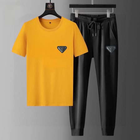 2025年4月2日入荷新作PRADA夏メンズ 上下セットM-5XL/zhan工場