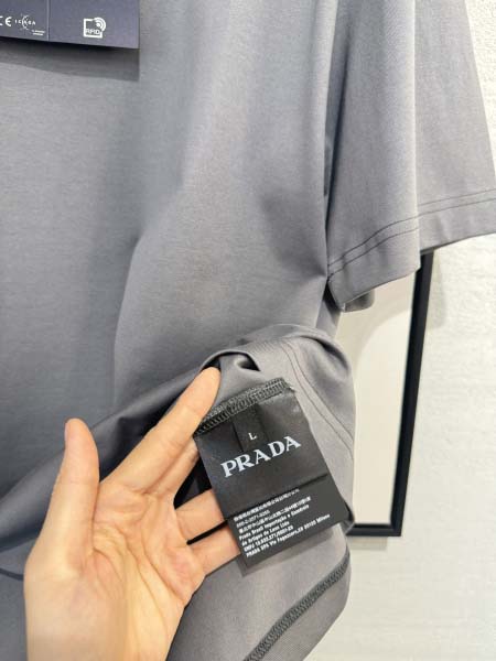 2025年4月4日入荷新作Prada半袖 Tシャツ高級品/LD工場