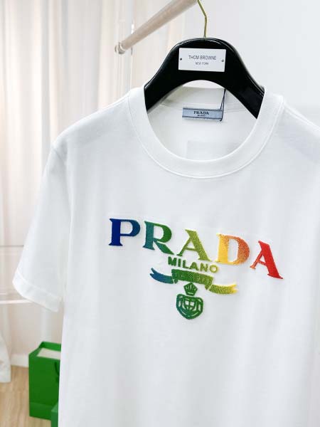2025年4月4日入荷新作Prada半袖 Tシャツ高級品/LD工場