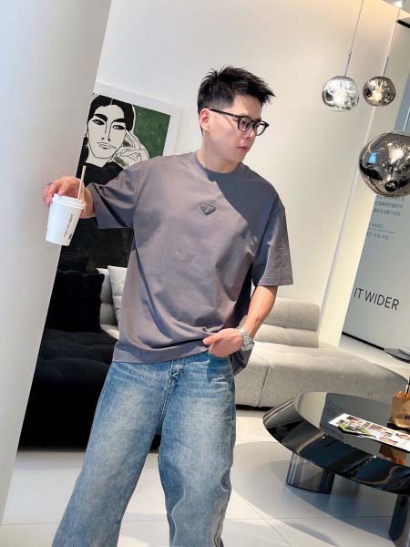2025年4月6日入荷新作Prada半袖 Tシャツ高級品/LD工場