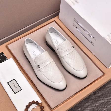 2025年4月10日入荷新品GUCCIおすすめ人気メンズ靴本革製ギフト/誕生日/TL工場