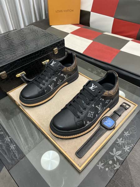 2025年4月10日入荷新品Louis Vuittonカジュアルシューズ/スニーカー｜メンズ革靴本革製ギフト/誕生日/TL工場