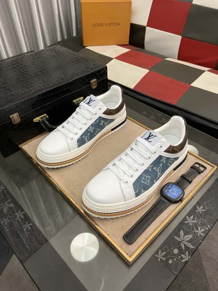 2025年4月10日入荷新品Louis Vuittonカジュアルシューズ/スニーカー｜メンズ革靴本革製ギフト/誕生日/TL工場