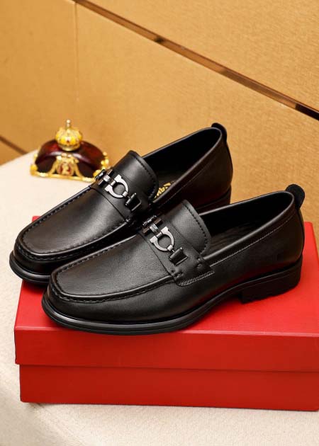 2025年4月10日入荷新品Ferragamoカジュアルシューズ/スニーカー｜メンズ革靴本革製ギフト/誕生日/TL工場