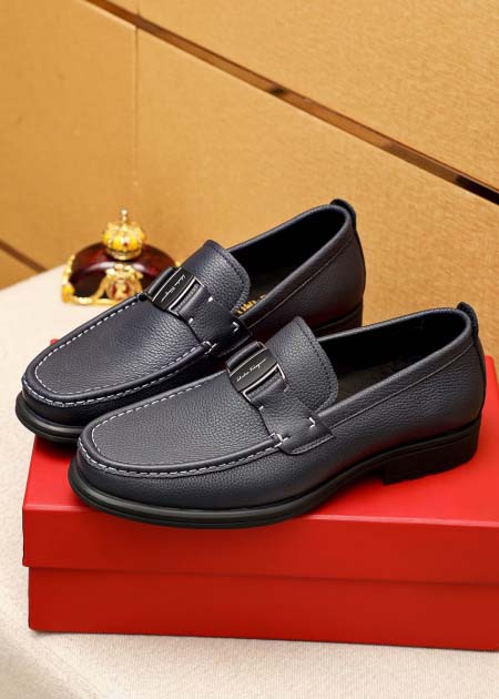 2025年4月10日入荷新品Ferragamoカジュアルシューズ/スニーカー｜メンズ革靴本革製ギフト/誕生日/TL工場