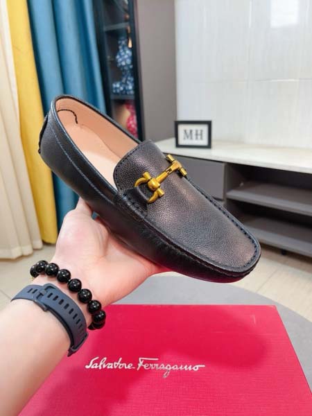 2025年4月11日入荷新品Ferragamoカジュアルシューズ/スニーカー｜メンズ革靴本革製ギフト/誕生日/TL工場
