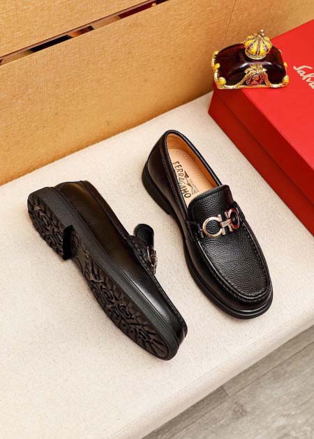 2025年4月11日入荷新品Ferragamoカジュアルシューズ/スニーカー｜メンズ革靴本革製ギフト/誕生日/TL工場