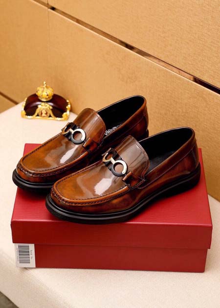 2025年4月11日入荷新品Ferragamoカジュアルシューズ/スニーカー｜メンズ革靴本革製ギフト/誕生日/TL工場