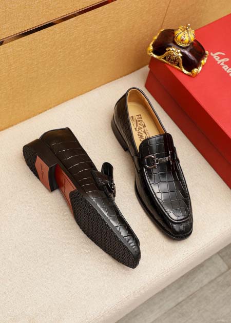 2025年4月11日入荷新品Ferragamoカジュアルシューズ/スニーカー｜メンズ革靴本革製ギフト/誕生日/TL工場