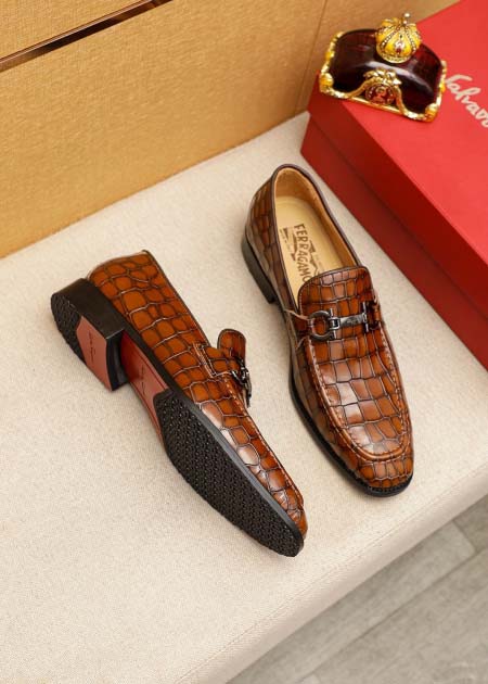 2025年4月11日入荷新品Ferragamoカジュアルシューズ/スニーカー｜メンズ革靴本革製ギフト/誕生日/TL工場