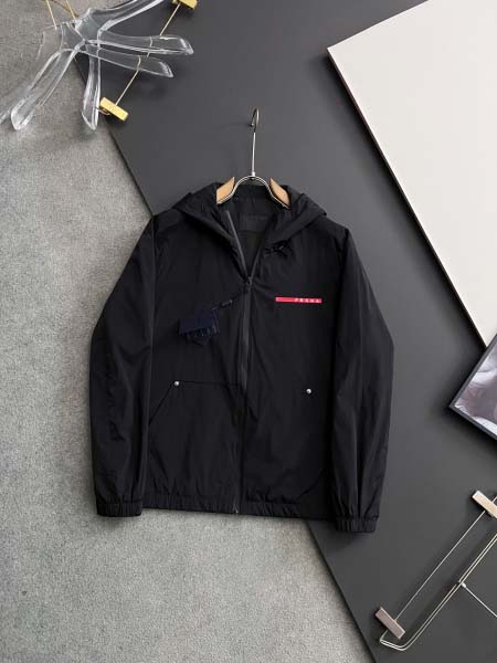 2025年4月14日入荷春夏 新作Pradaジャケット高級なプレゼント/誕生日プレゼント/高品質/メンツ/記念品/ wenzhou工場