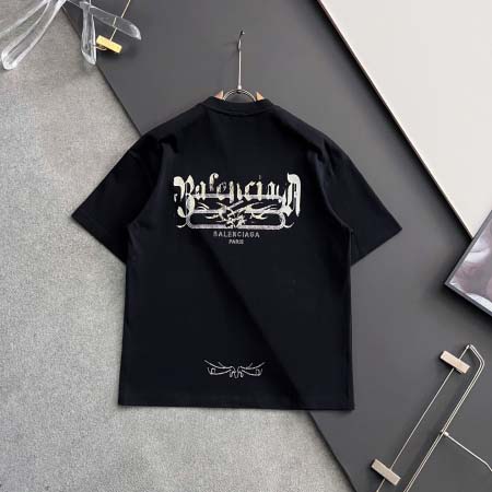 2025年4月15日入荷春夏 新作Balenciaga半袖 tシャツ高級なプレゼント/誕生日プレゼント/高品質/メンツ/記念品/ wenzhou工場