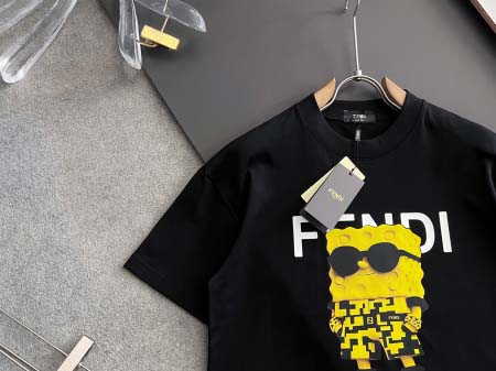2025年4月15日入荷春夏 新作Fendi半袖 tシャツ高級なプレゼント/誕生日プレゼント/高品質/メンツ/記念品/ wenzhou工場