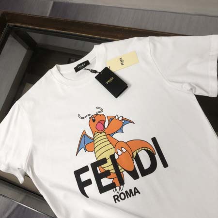 2025年4月20日入荷新作Fendi半袖Tシャツ 超厳選★誕生日プレゼント/結婚祝い/内祝い/贈り物/YI+YI工場S-XL