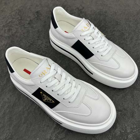 2025年4月23日入荷新品Prada男性用原版復刻 ブランド靴本革製ギフト/誕生日/CT工場