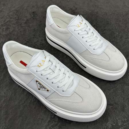 2025年4月23日入荷新品Prada男性用原版復刻 ブランド靴本革製ギフト/誕生日/CT工場