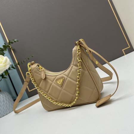 2025年4月27日入荷新作 1BH404手提款nylon Hobo   型番：1BH404SIZE:22XX18x底6.5cm  /XX工場