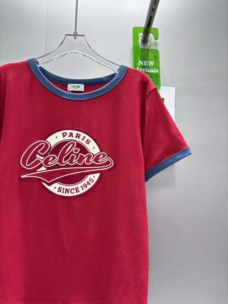 2025年4月29日入荷春夏新作Celine半袖Tシャツ can工場