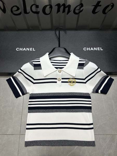 2025年4月29日入荷春夏新作Chanel半袖 Tシャツ can工場