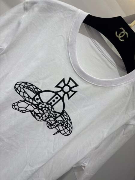 2025年4月30日入荷春夏新作vivienne半袖Tシャツ can工場