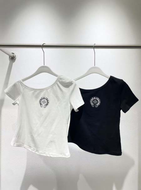 2025年4月30日入荷春夏新作Chrome hearts半袖Tシャツ can工場