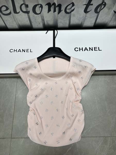 2025年4月30日入荷春夏新作ChanelニットTシャツ can工場