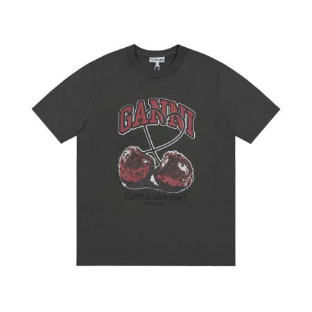2025年5月1日入荷新作GANNI半袖 Tシャツ誕生日プレゼントの服/男女兼用/カップル服人気/R&B