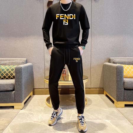 2025年4月1日入荷新作FENDI春秋メンズ 上下セットM...