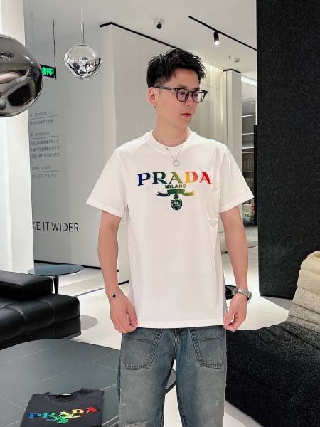 2025年4月3日入荷新作Prada半袖 Tシャツ高級品/L...