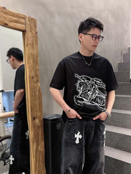2025年4月4日入荷新作burberry半袖 Tシャツ高級...