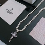 2025年4月4日入荷新品vivienneネックレスギフト/誕生日/記念品/アクセサリーxin工場