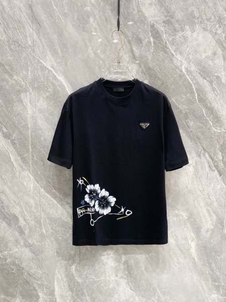 2025年4月6日入荷新作PRADA半袖 Tシャツ高級品/L...