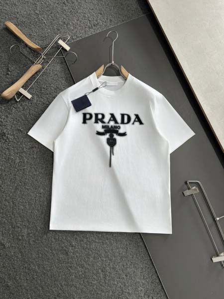 2025年4月6日入荷新作PRADA半袖 Tシャツ高級品/L...
