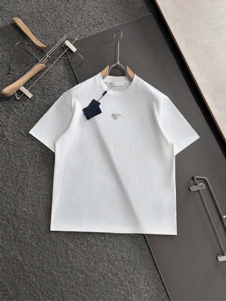 2025年4月6日入荷新作PRADA半袖 Tシャツ高級品/L...