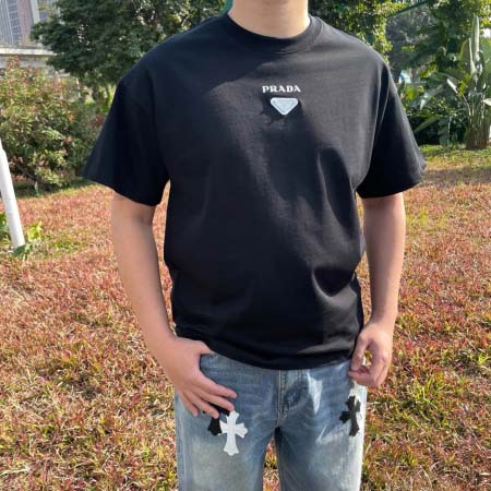 2025年4月21日入荷新作Prada半袖 Tシャツ★誕生日...