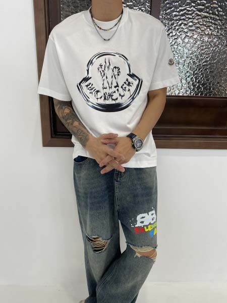 2025年4月22日入荷新作MONCLER 半袖 Tシャツ★...