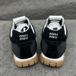 2025年4月22日入荷新品MiuMiu女性用原版復刻 ブランド靴本革製ギフト/誕生日/CT工場35-40