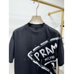 2025年4月23日入荷新作PRADA半袖Tシャツ 原版复刻高級品超厳選★入手困難/誕生日プレゼント/yinx工場