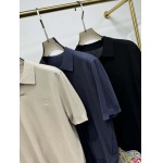 2025年4月26日入荷新作loro piana半袖ポロシャツ 原版复刻高級品香港の会社超厳選★入手困難/誕生日プレゼント/yinx工場