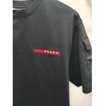 2025年4月26日入荷新作PRADA半袖Tシャツ 原版复刻高級品香港の会社超厳選★入手困難/誕生日プレゼント/yinx工場