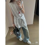 2025年4月29日入荷春夏新作Acneショールベスト肩なし can工場