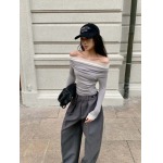 2025年4月29日入荷春夏新作HERMES肩出しTシャツ can工場