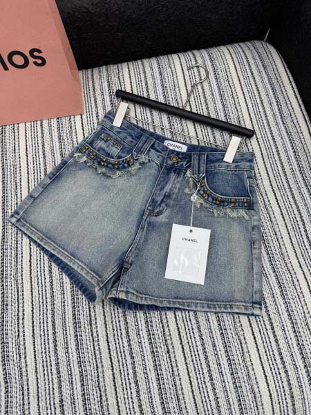 2025年4月29日入荷春夏新作Chanelデニムパンツ c...