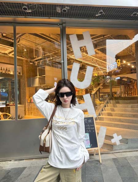 2025年4月29日入荷春夏新作Acne長袖Tシャツ can...