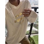 2025年4月29日入荷春夏新作Acne長袖Tシャツ can工場