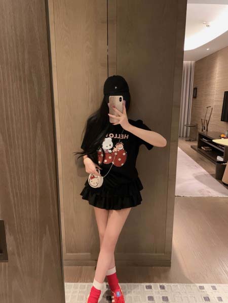 2025年4月29日入荷春夏新作Kitty半袖 Tシャツ c...