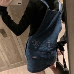2025年4月29日入荷春夏新作Chrome hearts デニム ストラップ デニムスカート  can工場
