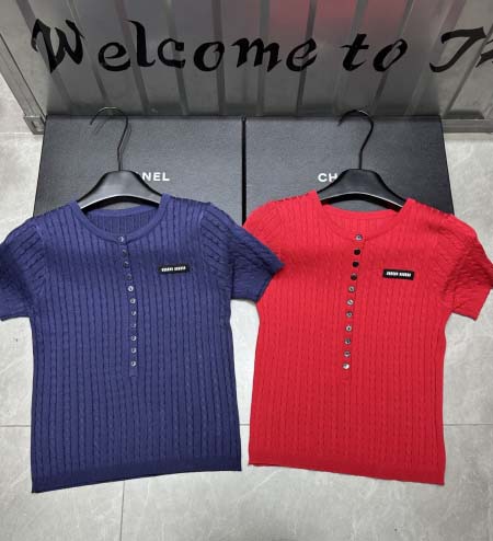 2025年4月29日入荷春夏新作Miumiu半袖 Tシャツ ...